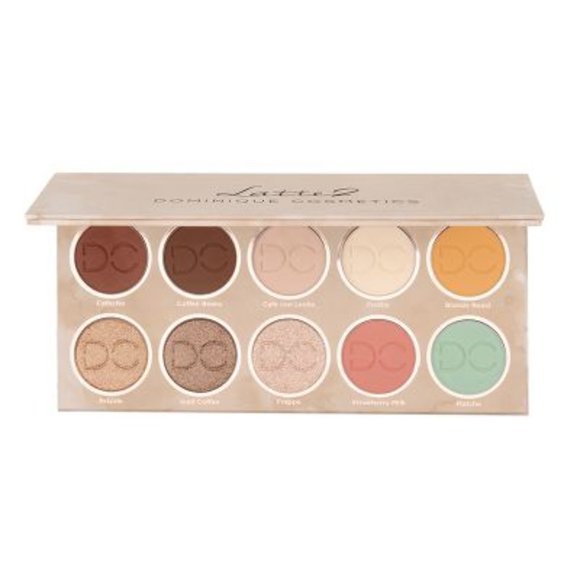 Dominique Cosmetics Other - DOMINIQUE COSMETICS  Latte 2 Palette